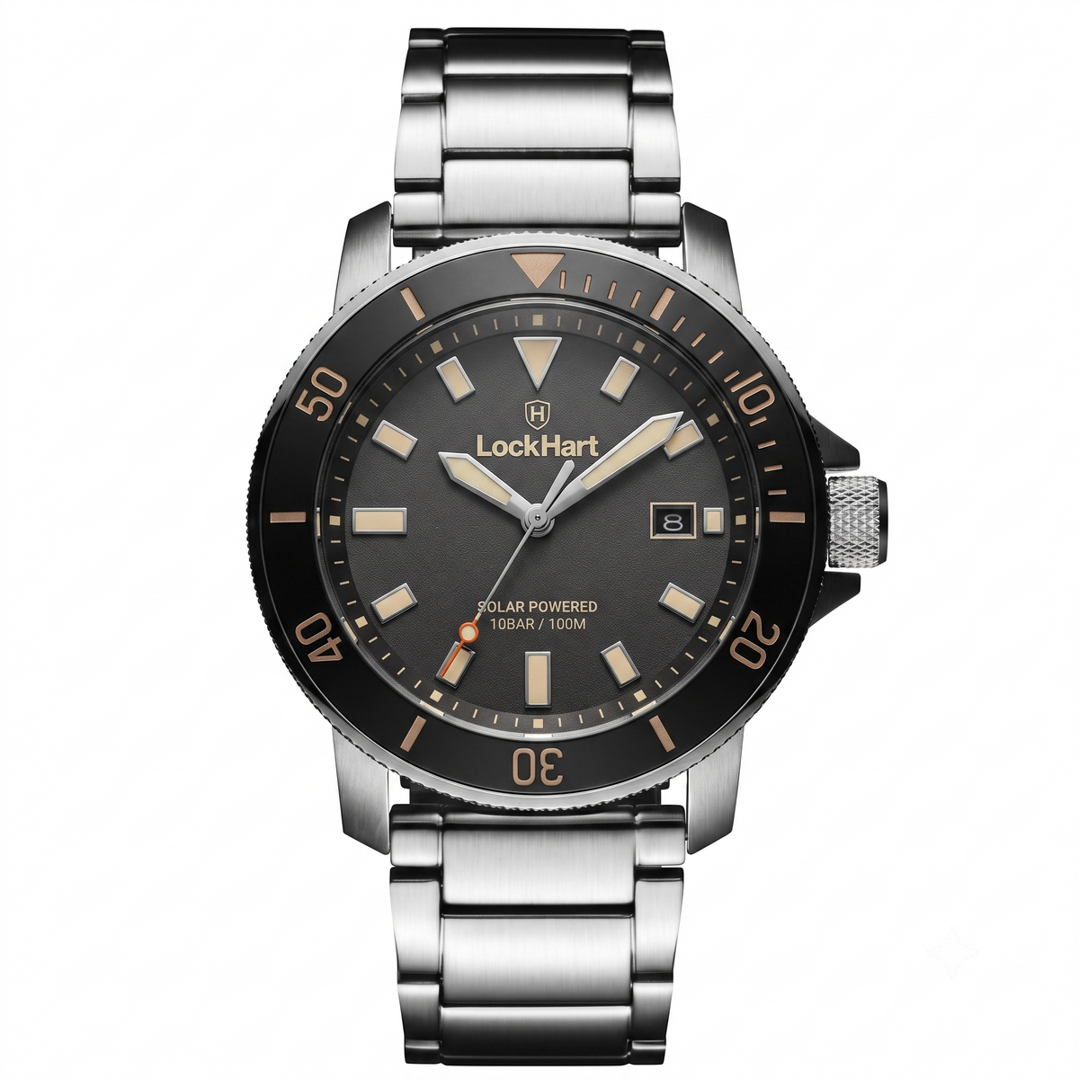 LockHart Vector | 40mm | Graphite Bronze