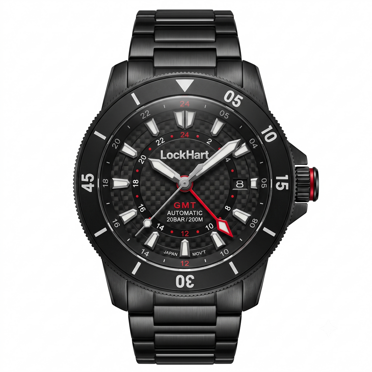 LockHart Voyager | 42mm | Phantom Black
