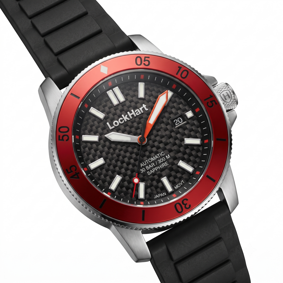LockHart Atlas | 40mm | Ember Red