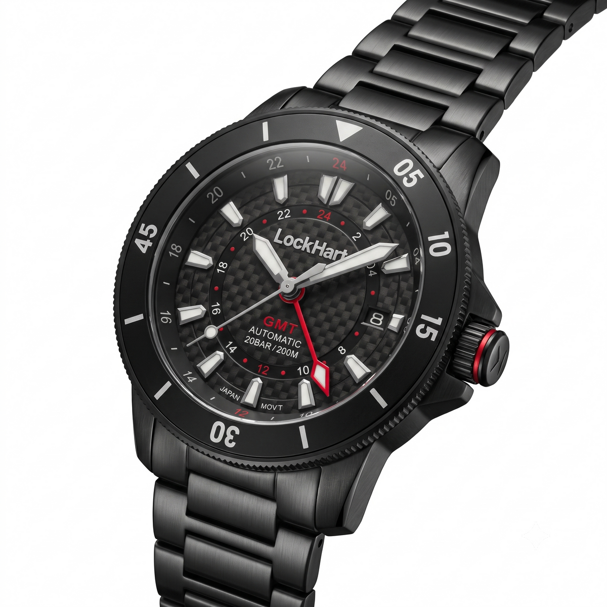LockHart Voyager | 42mm | Phantom Black