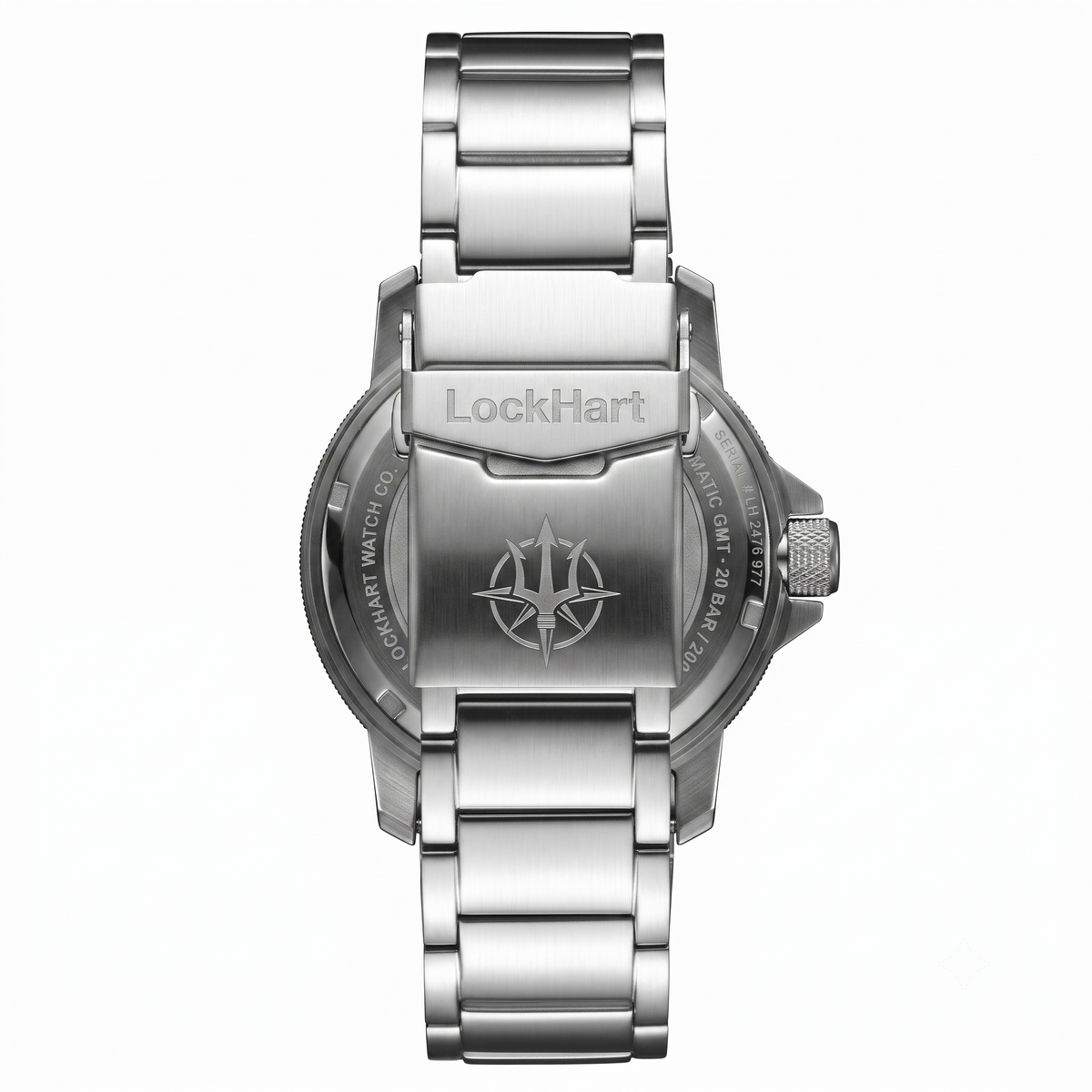 LockHart Longitude | 42mm | Arctic Steel
